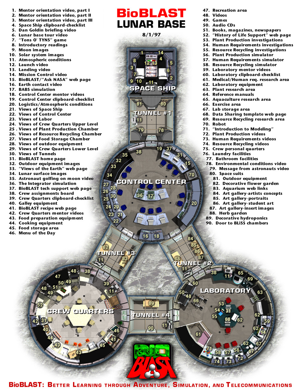 Lunar Base Floor Plan Lunar Base Floor Plan