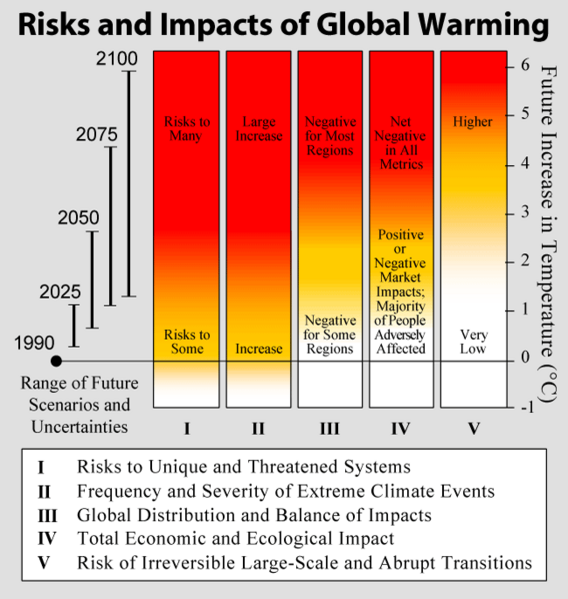 Risks and Impacts of Global Warming