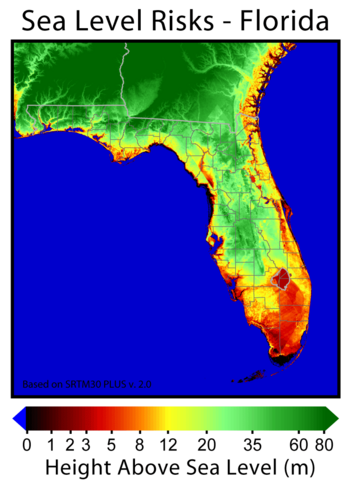 Sea Level Risks Florida 