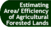 Button that takes you to the Estimating Area/Efficiency of Agricultural Forested Lands.