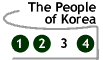 Image that says The People of Korea: page 3.