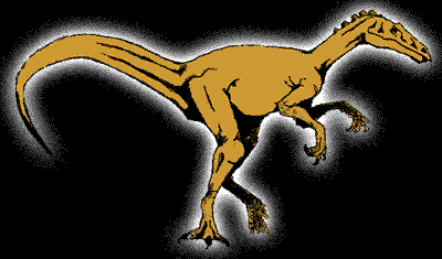 Image of a Staurikosaurus dinosaur.