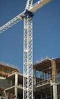 Image of a building being built.