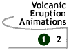 Image that says Volcanic Eruption Animations: page 2.