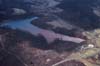 Image of a mine drainage treatment facility.  This image links to a more detailed image.