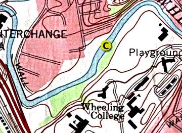 Image of a topographic map.