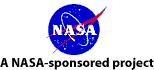 Image of NASA logo that takes you to the NASA home page.
