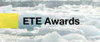 Image of ice field and link to ETE Awards.