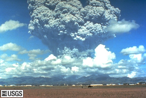 Mount Pinatubo, Philippines 1991 Eruption of Mount Pinatubo, Philippines