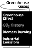 Image that says Greenhouse Gases: CO2 History.