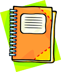 Image of a notebook.