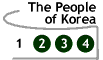Image that says The People of Korea: page 1.