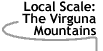 Image that says Local Scale: The Virguna Mountains.