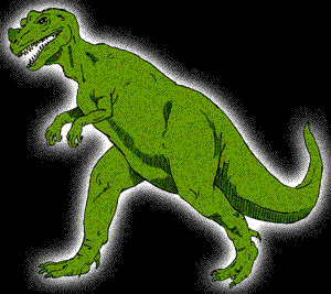 Image of a Ceratosaurus dinosaur.