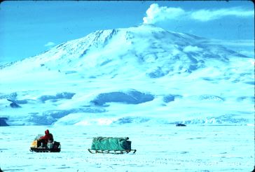 Image of Mount Erebus.