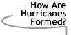 Image that says How Are Hurricanes Formed?