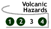 Image that says Volcanic Hazards: page 3.