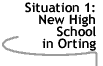 Image that says Situation 1: New High School in Orting.