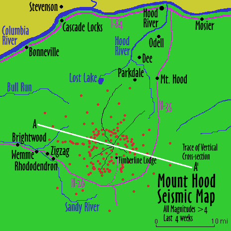 Image of a Hood Seismic map.  Please have someone assist you with this.