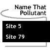 Image that says Name That Pollutant.