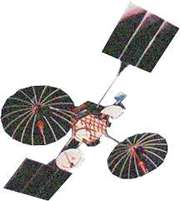 Image of a satellite.